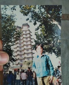 八九十年代二七纪念塔，老照片