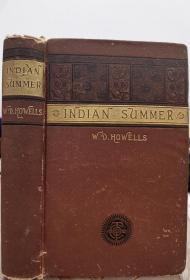 1886年 Indian Summer by William Dean Howells 威廉·迪安·豪威尔斯：《印度之夏》