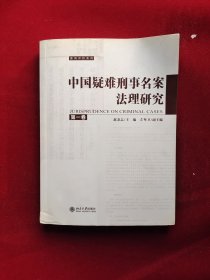 中国疑难刑事名案法理研究（第1卷）