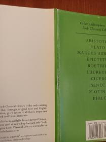 Sextus Empiricus: Outlines of Pyrrhonism (Loeb Classical Library)  (布面精装，现货，实拍书影）