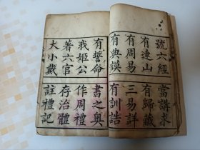 光绪17年印《三字经帖》白纸大开本25X15.5cm。正文14个筒子页28面