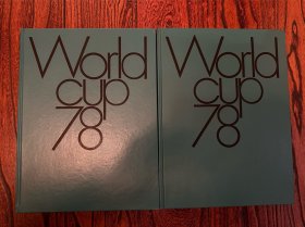 （双册）1978世界杯足球官方画册双册 osb原版世界杯画册 world cup赛后特刊 带原装盒子包快递