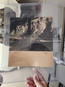 摄影大师金声生民国时期作品《罗汉堂》画页，五十年代出版印刷