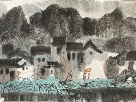 徐希 实物拍摄，品相如图，纯手绘。手机自然拍摄，无修图，保证与原图相符合，感谢关注与支持。如有疑问，请及时联系