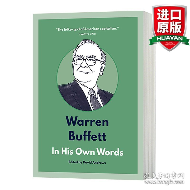 英文原版 Warren Buffett: In His Own Words 巴菲特语录 英文版 进口英语原版书籍