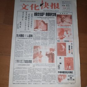 文化快报 创刊 2002-1-8