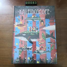 塑封全新 英文 Kaleidoscope 缤纷视界 插画艺术