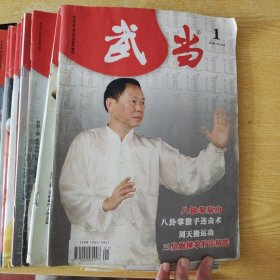 武当杂志2008年1-12期（缺第7期）共11本