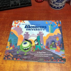 The Art of Monsters University 《怪物大学》电影版画册