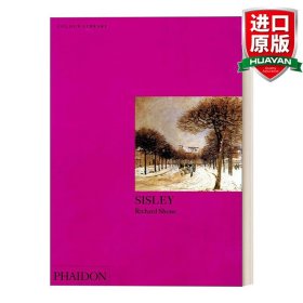 英文原版 Sisley 法国印象派画家阿尔弗莱德·西斯莱画册 费顿彩色艺术经典图书馆系列 英文版 进口英语原版书籍