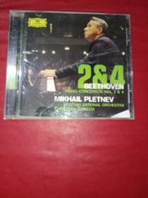 CD BEETHOVEN MIKHAIL PLETNEV 2&4