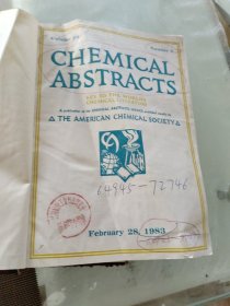 CHEMICAL ABSTRACTS VOL.98 NO.9 1983化学文摘 英文原版