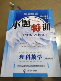 高考复习 小题特训 理科数学（强化·冲刺练）