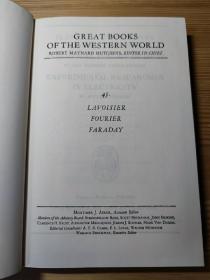 Lavoisier Fourier   Faraday 拉瓦锡的化学基础 傅里叶的热的解析 法拉第的电学实验研究 三人著作合集