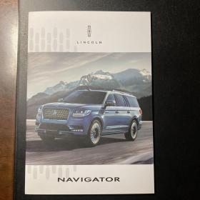 LINCOLN林肯  领航员NAVIGATOR（汽车宣传手册折页）