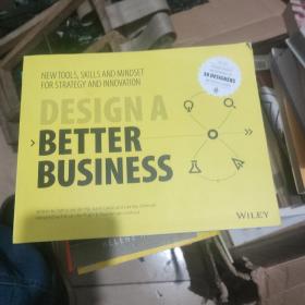 Design a Better Business：New Tools, Skills, and Mindset for Strategy and Innovation，现货