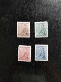 波西米亚和摩拉维亚1942年领导人生日纪念邮票一套 原胶全新，滚筒票，总体状态不错，稀少热门品种，按图发货。保真，包挂号，非假不退