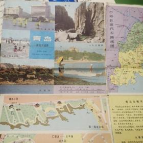 青岛游览交通图