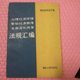 治理经济环境
整顿经济秩序
全面深化改革
法规汇编