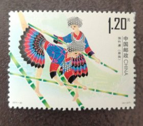 邮票2011-22 少数民族传统体育4-2-3-4任选6.4元发全套