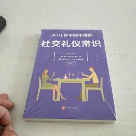 20几岁不能不懂的社交礼仪常识（32开平装）