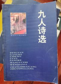 九人诗选 （ 冯晏、钢克、李经武、桑克、刘禹、王雨之、文乾义、张曙光、朱永良）