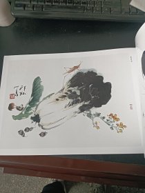 荣宝斋画谱144草虫部分（萧朗绘）