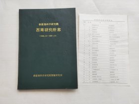 铁道部科学研究院西南研究所志（1959.12-1987.12）