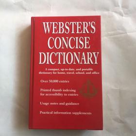 WEBSTER'S CONCISE DICTIONARY  韦氏简明词典   精装