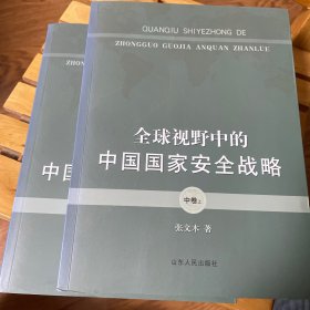 全球视野中的中国国家安全战略 中卷