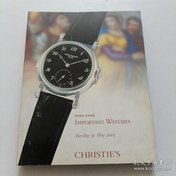 CHRISTIE’S HONG KONG IMP OR TANT WATCHES 2005