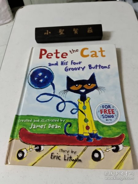 Pete the Cat and His Four Groovy Buttons 皮特猫和他的四个奇妙的纽扣