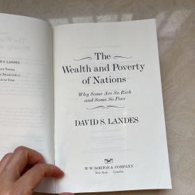 The Wealth and Poverty of Nations：Why Some Are So Rich and Some So Poor