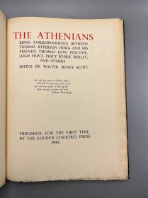 金鸡出版社Golden Cockerel #13-‘THE ATHENIANS’