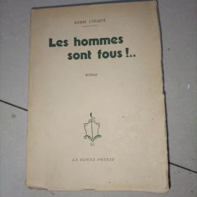 LES Holmes sont four!,,1940年法文原版毛边本 A78