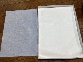 超薄 老皮纸一盒（约300张）长34cm，宽25cm