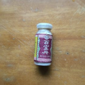 百宝丹药瓶药标