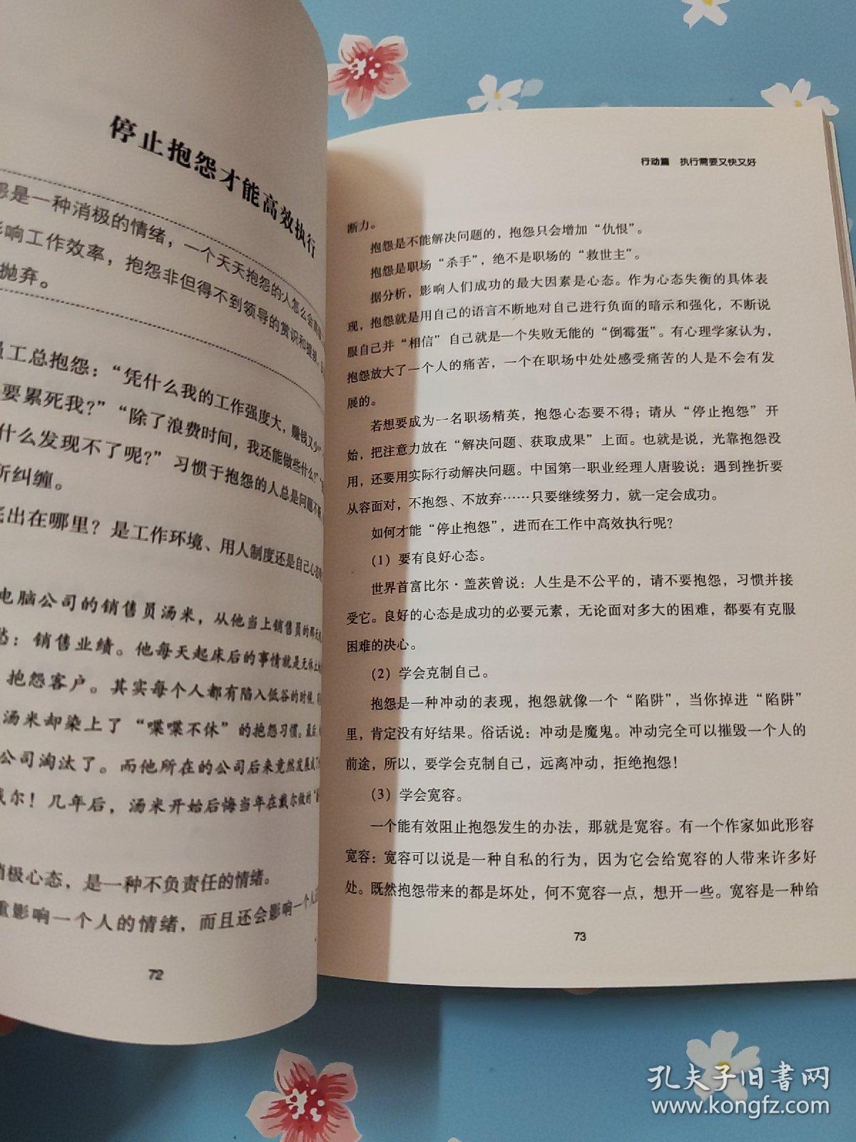 做高效的执行者：执行拼的是速度和效率
