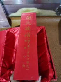 诸氏族谱，（诸氏康禾广成公源流）