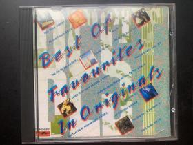 光盘唱片 CD 《Best Of Favourites In Originals（最受欢迎原创作品集）》港版专辑 Polygram Records Ltd.,Hong Kong出品 发行编号：840 468- 2发行时间：1989年