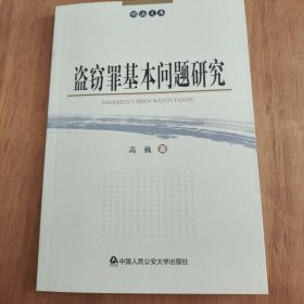 盗窃罪基本问题研究