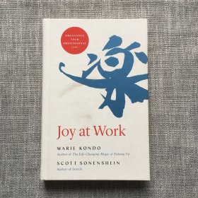 英文原版 Joy at Work 工作的乐趣 职场减压 精装 英文版   近藤麻理惠：工作的乐趣 英文原版 Joy at Work Scott Sonenshein-