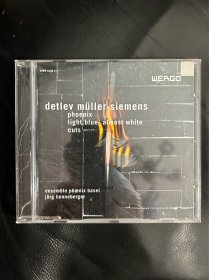 德国作曲家detlev muller siemens作品集，wergo出品，原版cd盘面完好