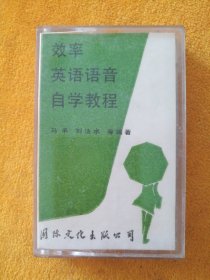 录音带（磁带）：效率英语语音自学教程 第1—14课，马承 刘法永等编著，国际文化出版公司，试听正常。