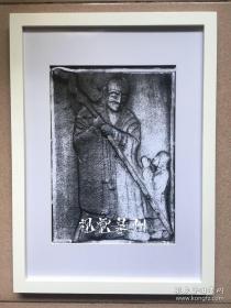【高清翻拍老照片】1935年泉州开元寺内东西塔上的浮雕佛相老照片（艾锷风拍摄）