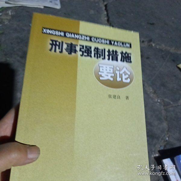 刑事强制措施要论