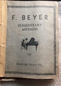 民国乐谱：F.BEYER ELEMENTARY METHOD