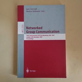 英文原版：Networked Group Communication网组群通信（目录见图）