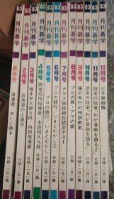 日本围棋书（杂志）1983年月刊棋学整年