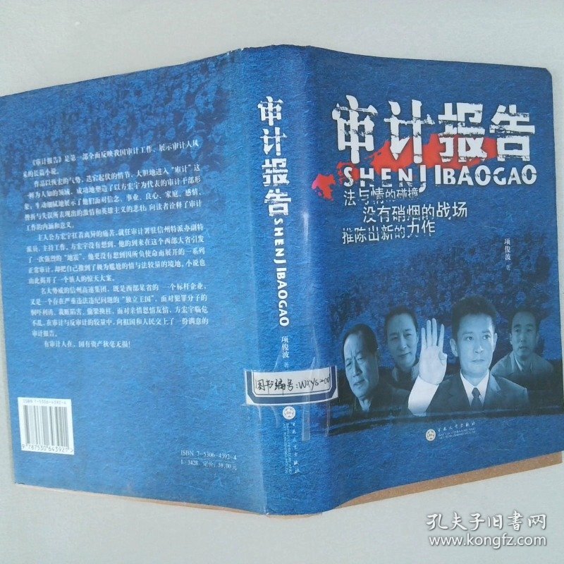 审计报告：第一部反映中国审计的长篇小说，揭开审计的神秘面纱，震撼国人的警世之作，同名20集电视连续剧，央视黄金档热播！